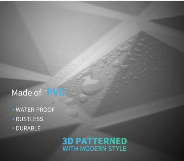 High-Quality Black Plastic PVC. (1.5mm)